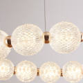 Crystal Ball Chandelier Pendant Light Lampes décoratives